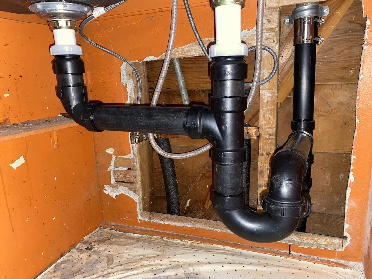 Professional Pipe Bursting equipment and tools on the job in Little Compton